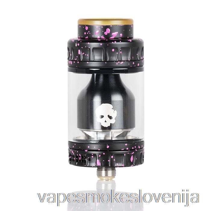 Vape Slovenija Dovpo X Vaping Bogan Blotto Rta Pink Splatter